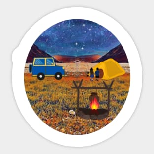 MOUNTAIN HAPPY CAMPING Sticker